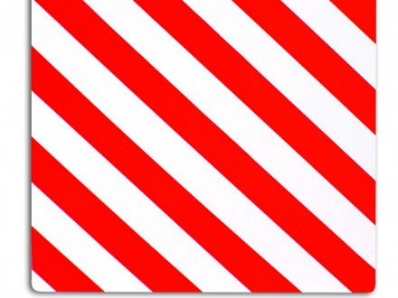 Наклейка &quot;Негабаритный груз&quot; 400x400 светоотражающая