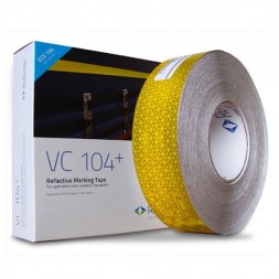 Лента ORALITE VC 104+ ( Reflexite) RIGID GRADE светоотражающая, для твердых поверхностей 50 м