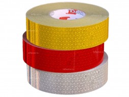Лента ORALITE VC 104+ ( Reflexite) RIGID GRADE светоотражающая, для твердых поверхностей 50 м