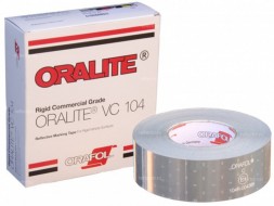 Лента ORALITE VC 104 Rigid Grade Commercial( Reflexite) светоотражающая, для твердых поверхностей 50 м
