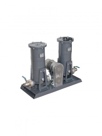 Gespasa FG-300x2 - Фильтрующая установка с насосом BAG-800 230/400 VAC pump, 50/15 µm с абсорб.