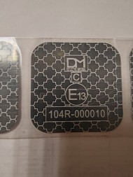 Светоотражающая лента DM для тента  сегментированная 50 м. 