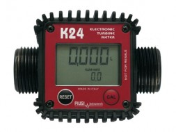 K24 - Электронный счетчик для ДТ в пластиковом корпусе, 7-120 л/мин
