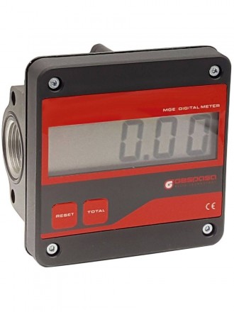 Gespasa MGE-110 - 1&quot; - Электронный шестеренчатый счетчик