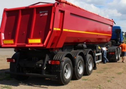 Наклейка &quot;Длинномер&quot; для прицепа 565x196 мм. RF (2 шт.) Hico