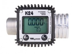 K24 - Электронный счетчик для ДТ в алюминиевом корпусе, 7-120 л/мин