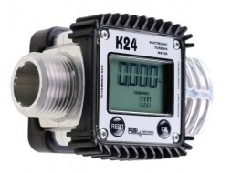 K24 - Электронный счетчик для ДТ в алюминиевом корпусе, 7-120 л/мин